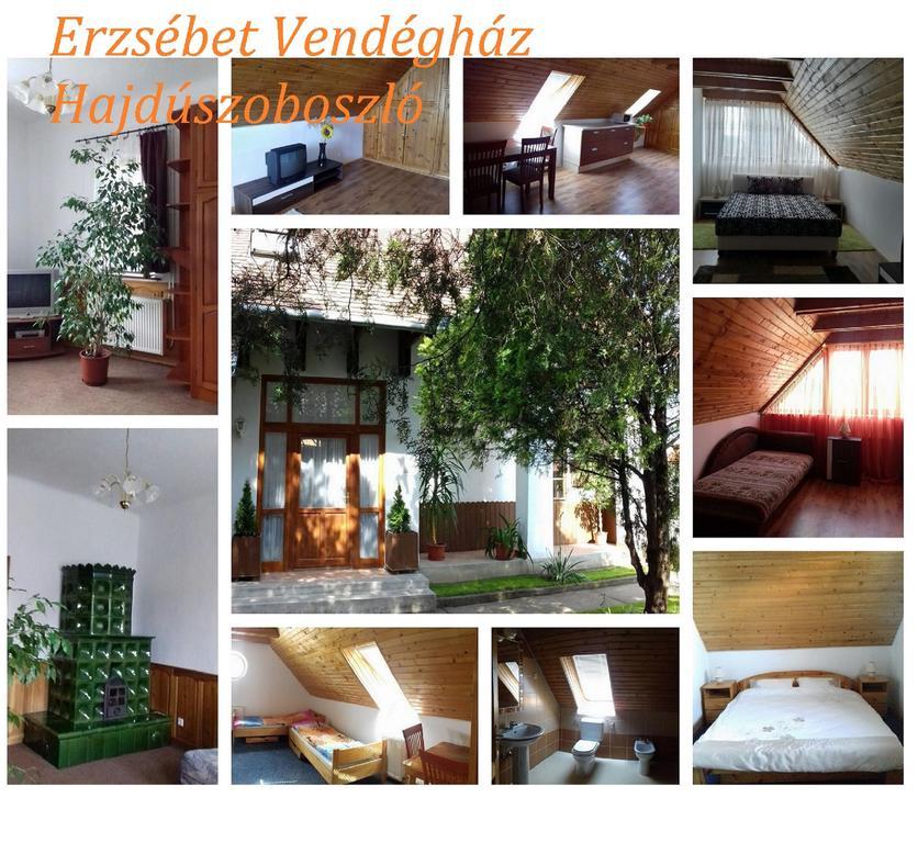 Erzsebet Vendeghaz Es Apartman Hajduszoboszlo Exterior photo